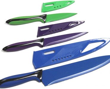 Chef Craft 6-Piece Sheath Knife Set – Only $7.10!