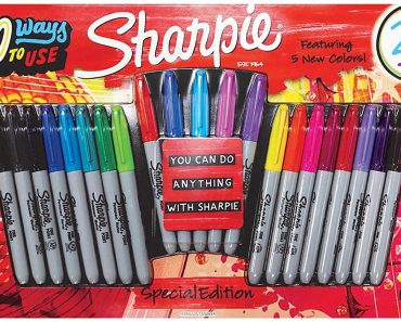 Sharpie Permanent Markers Limited Edition 21 Count – Only $13.45!