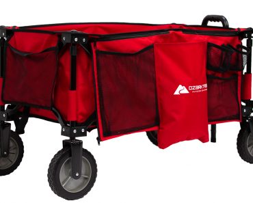 Ozark Trail Folding Wagon (Red) – Only $39.88!