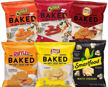 Frito-Lay Baked & Popped Mix Variety Pack of 40 Only $10.98!