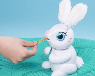 Zoomer Hungry Bunnies Chewy Interactive Robot Bunny Only $11.53!
