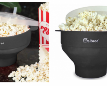 Original Salbree Microwave Popcorn Popper $15.90!