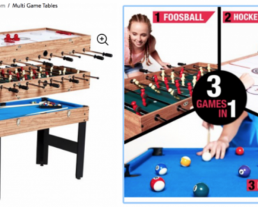 MD Sports 48 Inch 3-In-1 Combo Game Table Just $69.95! (Reg. $129.95)