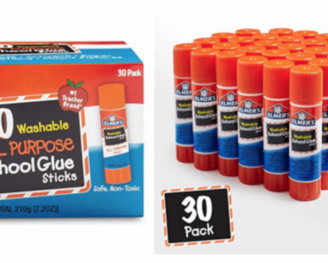 Elmer’s All Purpose School Glue Sticks 30-Count Just $5.50!