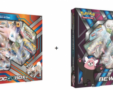 Pokemon Lycanroc GX Box and Pokemon Bewear-GX Box Bundle for $19.93!