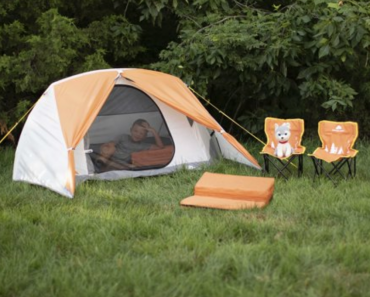 Ozark Trail Kids Camping Kit with Tent, Chairs, and Sleeping Pads Just $39.00! (Reg. $119.00)