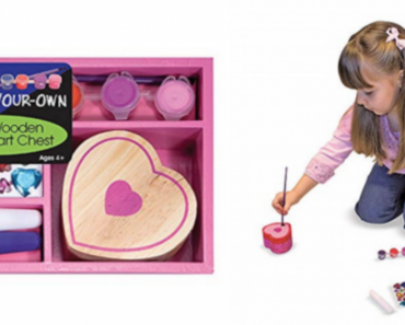 Melissa & Doug Decorate-Your-Own Wooden Heart Box Craft Kit Just $6.99!