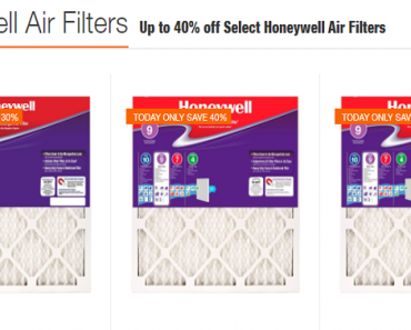 Home Depot: Save 40% Off Select Honeywell Air Filters + FREE Shipping!