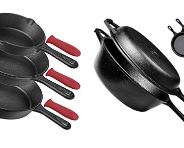 Save up to 40% on Cuisinel Cast Iron Cookware! Prices from $18.99!