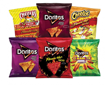 Frito-Lay Fiery Mix Variety Pack, 40 Count – Just $8.83!