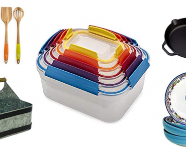 Save $20 when you spend $48 on kitchen supplies, apparel, decor, and home items at Amazon!