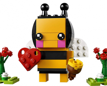 LEGO BrickHeadz Valentine’s Bee 40270 Building Kit – Just $10.74!
