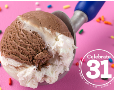 Baskin Robbins Scoops Only $1.70 January 31st ONLY!