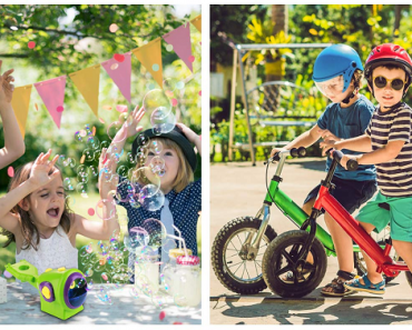 Bike Bubble Machine for Kids Only $6.30!