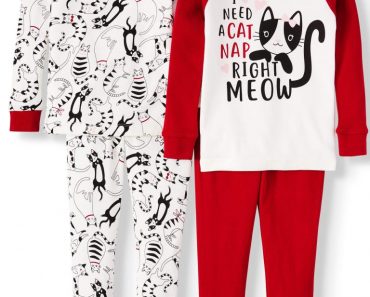 TWO Pairs of Wonder Nation Toddler Pajamas Just $6.50!