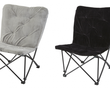 Mainstays Memory Foam Folding Butterfly Lounge Chair – Just $10.84!