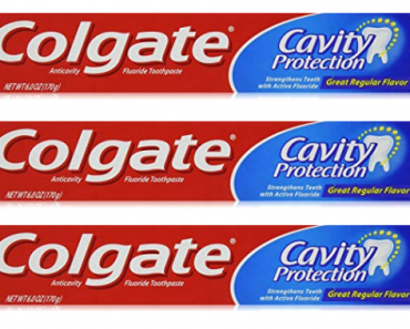 Colgate Cavity Protection Regular Fluoride Toothpaste, 6 oz Only $1.18!