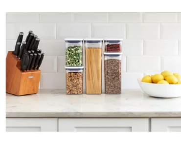 OXO Pop 5-Pc. Food Storage Container Set Only $29.99! (Compare to $50)