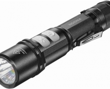 Insignia 800 Lumen Rechargeable LED Flashlight – Just $28.99!