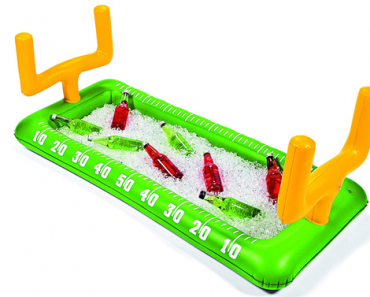 Inflatable Football Field Buffet Cooler with Goal Posts – Just $15.99!