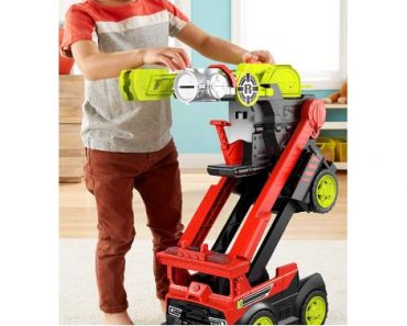 Fisher-Price Rescue Heroes Transforming Fire Truck with Lights & Sounds – Only $23.99!