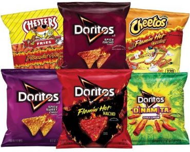 Frito-Lay Fiery Mix Variety Pack, 40 Count – Only $11.81!
