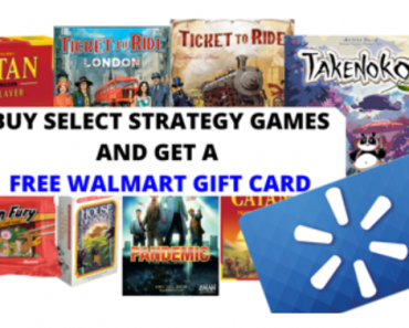Walmart: Buy a Select Strategy Game and Get a FREE Walmart Gift Card!