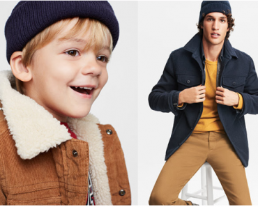 GAP: Take up to 75% off Site Wide for the Whole Family!