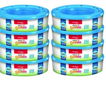 Playtex Diaper Genie Refill Bags Pack of 8, (2160 Count) Only $27.04 Shipped! (Reg. $48)
