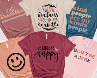 Choose Happy Graphic Tees – Only $14.99!