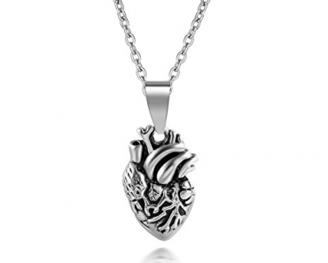 Anatomical Heart Necklace – Just $9.99!