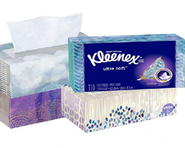 Kleenex Ultra Soft Facial Tissues, 110 Tissues per Box $4.09 Shipped!