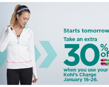 PREVIEW! Kohl’s 30% Off! Earn Kohl’s Cash! Spend Kohl’s Cash! Stack Codes! FREE Shipping!