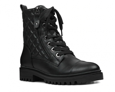 Nine West Walan Women’s Combat Boots – Just $27.99! Kohl’s 30% Off! Earn Kohl’s Cash! Spend Kohl’s Cash! Stack Codes! FREE Shipping!