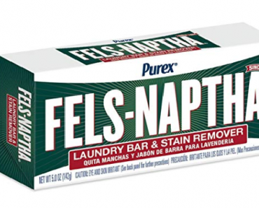 Fels Naptha Laundry Bar and Stain Remover Only $0.84 Shipped! Great Reviews! Gets Tough Stains Out!