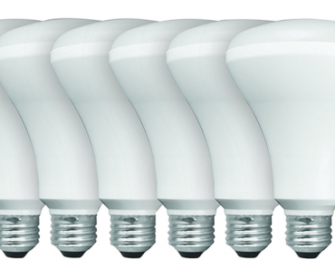 65 Watt Equivalent Soft White Flood Light LED Bulb – 6 Pack – $18.42! Save Money with your Can Lights!
