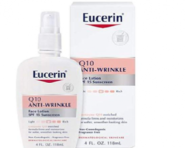 Eucerin Q10 Anti-Wrinkle Face Lotion with SPF 15 Only $4.96 Shipped!