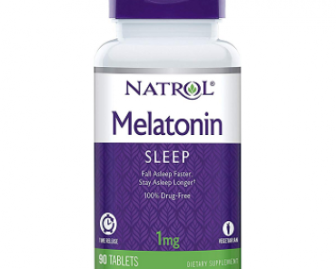Natrol Melatonin Time Release Tablets (90 Count) Only $3.64 Shipped!