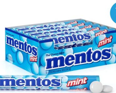 Mentos Chewy Mint Candy Roll (Pack of 15) – Only $6.74!