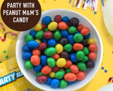 M&M’S Peanut Chocolate Candy, 38-Ounce Party Size Bag – Only $7.65!