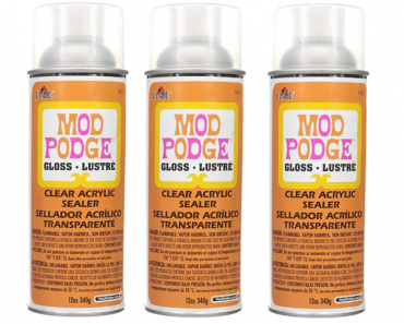 Mod Podge Clear Acrylic Sealer, 12 oz, Gloss Only $6.88! (Reg. $12)