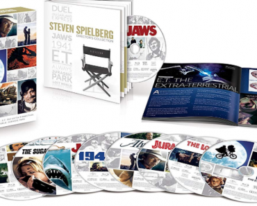 Steven Spielberg Director’s Collection on Blu-Ray Only $22.99! Includes 8 Movies!