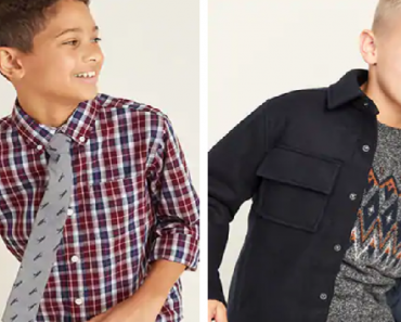 HOT! Old Navy: Take 75% off Clearance + Extra 20% off! Today Only!