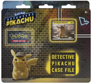 Pokemon TCG: Detective Pikachu Case File | 3 Booster Pack | A Promo Card | A Metallic Coin Only $5.99!