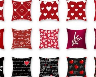 Lovely Valentine Pillow Cases – Only $9.99!