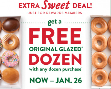 BOGO Free Krispy Kreme Donuts!