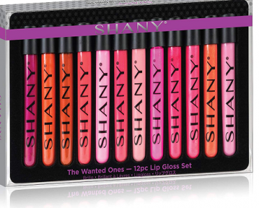 SHANY The Wanted Ones 12 Piece Lip Gloss Set Only $5.98! (Great Reviews!)