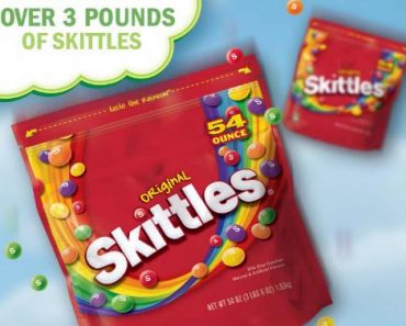SKITTLES Original Fruity Candy 54-Ounce Party Size Bag – Only $7.82!