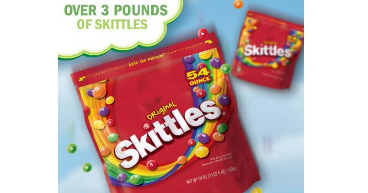 SKITTLES Original Fruity Candy 54Ounce Party Size Bag