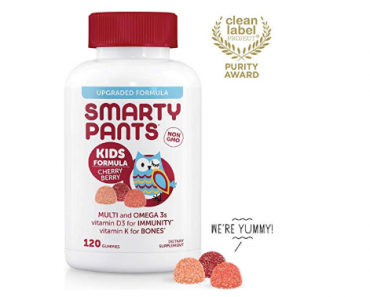 SmartyPants Daily Gummy Multivitamin for Kids 120 count Only $8.26 Shipped! (Reg. $23)